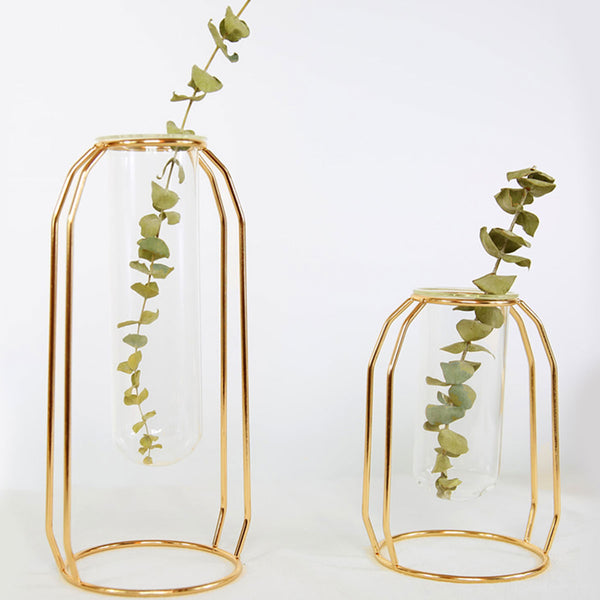 Gold Modern Silhouette Vases