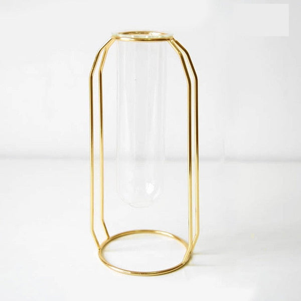 Gold Modern Silhouette Vases
