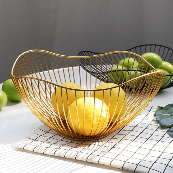 Gold wire basket