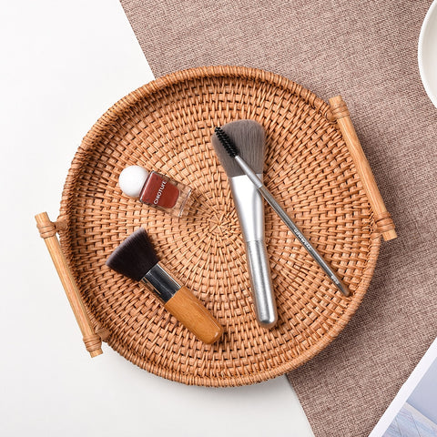 Handwoven Rattan Tray